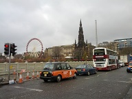 Le centre ville d'Edinburgh